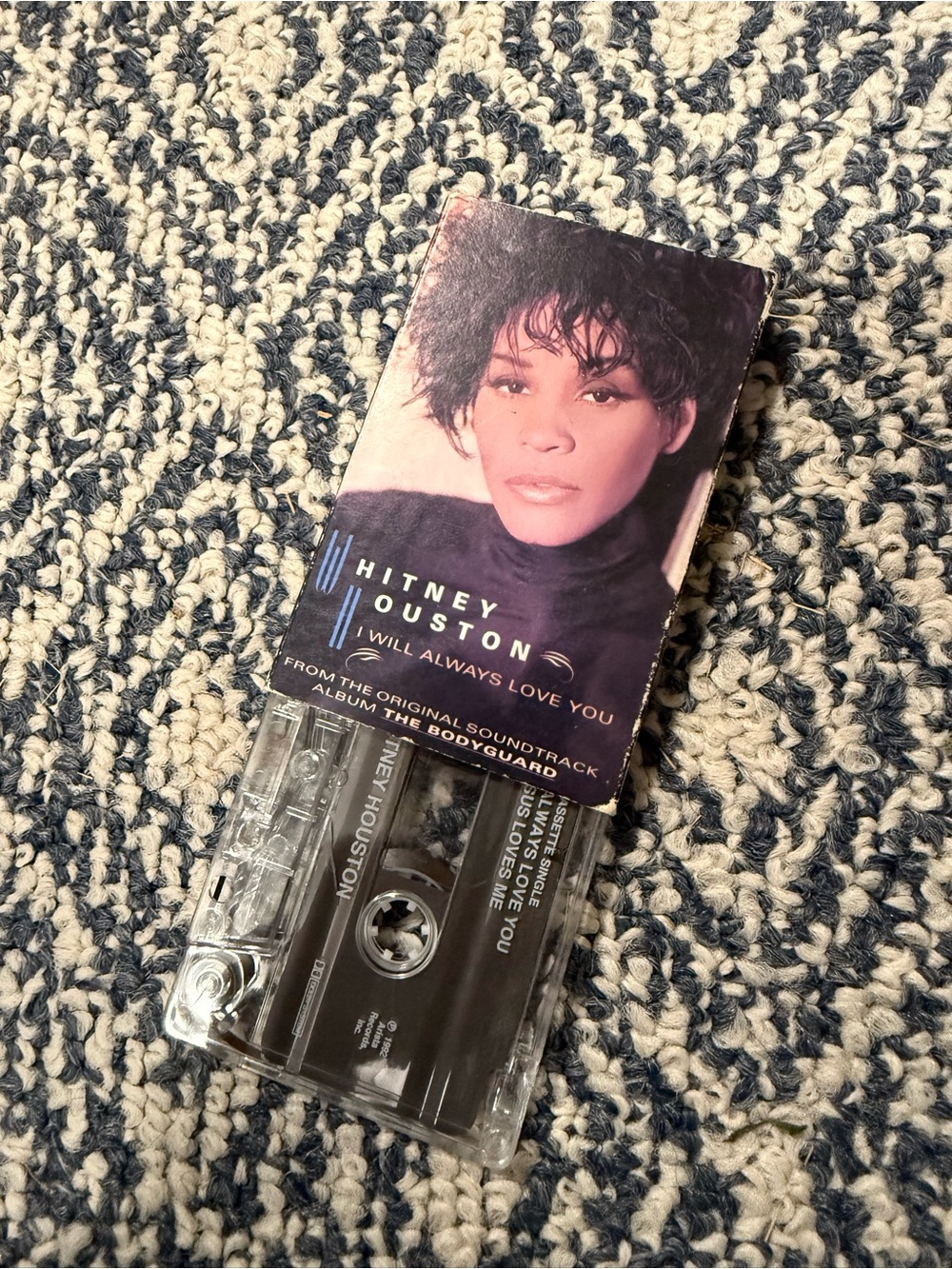 'I Will Always Love You' Cassette - Black